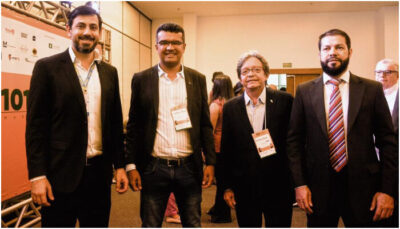 Dr. Lahesio Bonfim e Dr. Gutemberg participam de encontro com jovens empresários de todo o Brasil na 101ª Assembleia Geral do Conaje