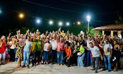 Dr. Amilcar Rocha, e o candidato Léo Costa, se reuniram com lideranças de Barreirinhas