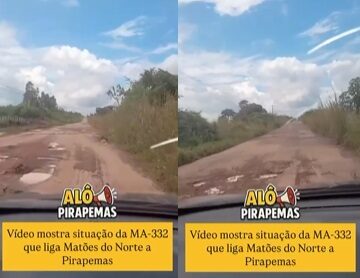 Othelino Neto denuncia abandono da MA-332 e critica gestão de Carlos Brandão