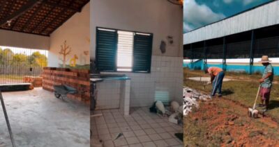 Prefeitura de Alcântara inicia reforma da Escola Jardim de Infância Mamédio Pereira, no povoado Oitiua