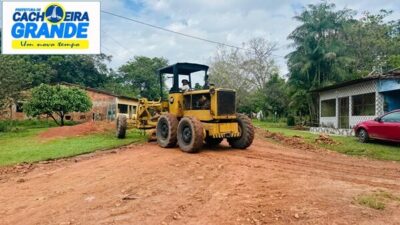 Prefeito Cesar Castro, começa o dia na zona rural, visitando comunidades e acompanhando de perto as melhorias para o município