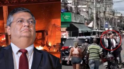 Flávio Dino o “anti-armamentista” é flagrado (super armado) nos shopings de São Luís…