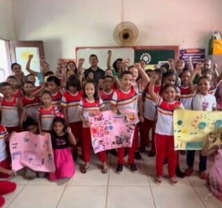 Prefeitura de Bequimão realiza ação de conscientização ambiental com alunos da rede municipal