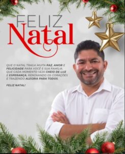 Prefeito Raimundo Lídio emite mensagem de Feliz Natal a população paulinoense