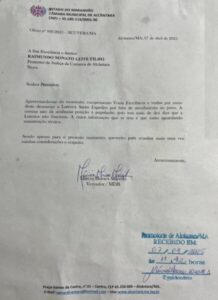Vereador Miécio Macedo aciona Ministério Público por paralisação de lotérica em Alcântara
