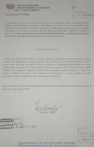 Vereador Miécio Macedo solicita recuperação de estradas e construção de campo no povoado São João de Cortes