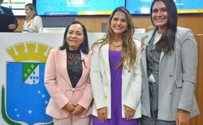 Thay Evangelista é empossada Procuradora da Mulher da Câmara de São Luís