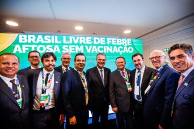 Na França, Maranhão e Brasil recebem certificação de Zona Livre da febre aftosa sem vacinação