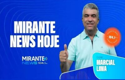 Marcial Lima volta à rádio Mirante News FM 104,1 MHZ nesta quarta-feira (6)