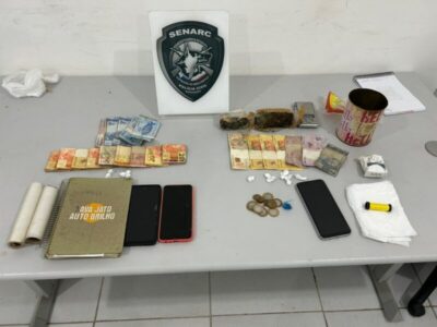 Três pessoas são presas por tráfico de drogas na Grande Ilha