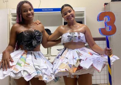 Estudantes do Maranhão transformam resíduos em moda e conquistam redes sociais