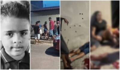 PAI E FILHO DE CINCO ANOS SÃO MORTOS E CRIANÇA FICA GRAVEMENTE FERIDA APÓS ATAQUE A TIROS EM ALDEIAS ALTAS