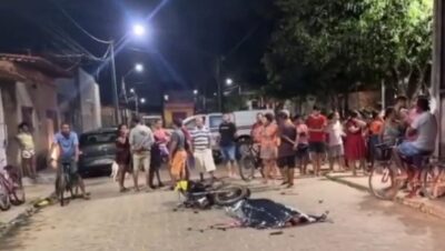 Motociclista morre após colisão frontal com carroça na Cidade Olímpica