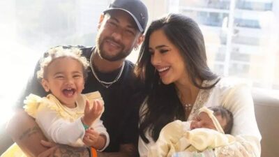 Nasce Mel, segunda filha de Neymar e Bruna Biancardi, após cesariana de emergência em São Paulo