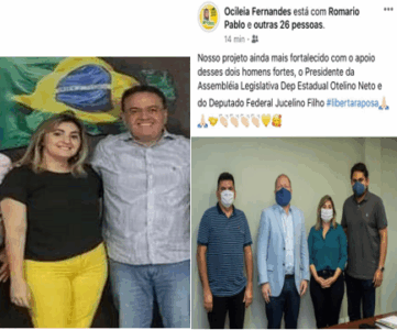 Em Raposa, Eudes Barros, candidato do grupo Laci e Josimar de Maranhãozinho sofre derrota na Justiça e está impedido de fazer eventos que configurem eleição antecipada…