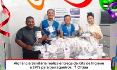Prefeitura de Alcântara entrega kits de higiene para barraqueiros durante o Carnaval 2025