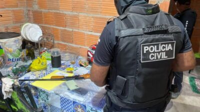 Três pessoas são presas durante operação contra o tráfico de drogas no MA