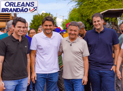 Orleans Brandão participa de inauguração em São Mateus, ao lado de Juscelino Filho
