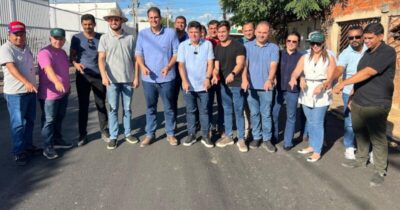 ORLEANS BRANDÃO VISITA OBRAS DO PROGRAMA RUA NOVA EM BALSAS