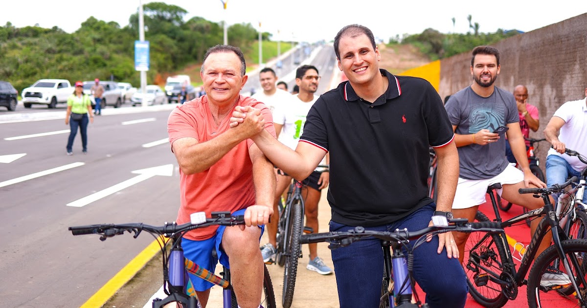 LANÇAMENTO : ORLEANS BRANDÃO PARTICIPA DA ENTREGA DA AVENIDA METROPOLITANA NA GRANDE ILHA