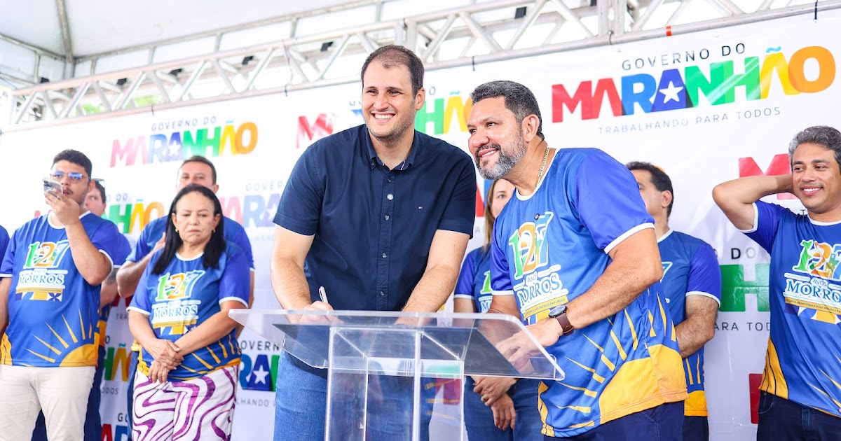 ORLEANS BRANDÃO ANUNCIA OBRAS E ENTREGA EQUIPAMENTOS PARA POPULAÇÃO EM ANIVERSÁRIO DE 127 ANOS DE MORROS