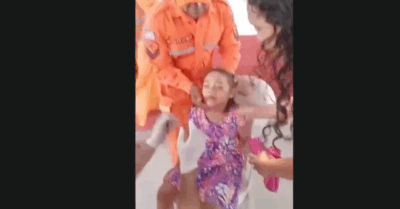 Mãe agradece Corpo de Bombeiros de Barreirinhas por salvar a vida da filha