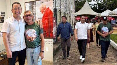 André da RalpNet, prestigia Ação Social em Pinheiro-MA