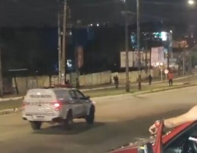 Assista! Suspeito de roubar moto é preso após troca de tiros, na Avenida Daniel de La Touche
