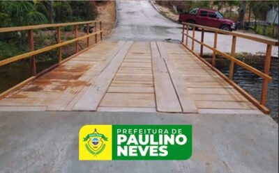 As obras em Paulino Neves não param!