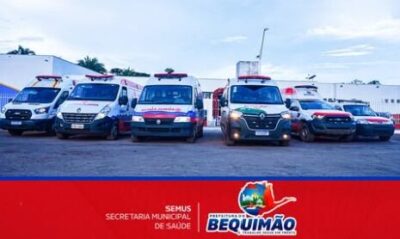 Hospital Lídia Martins em Bequimão passa a contar com seis ambulâncias para atendimento de emergência