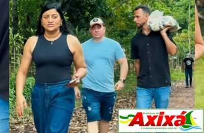 Prefeita Roberta, realiza entrega de cesta básica para famílias de Axixá