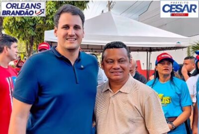 Prefeito Cesar Castro, participa ao lado de Orleans Brandão, das inaugurações e de abertura do JEM’S e PARAJEM’S 2025 em Axixá