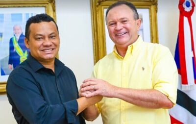 Prefeito Cesar Castro é recebido pelo governador Carlos Brandão