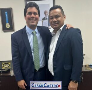 Prefeito de Cachoeira Grande, Cesar Castro, participa em Brasília da Marcha dos prefeitos
