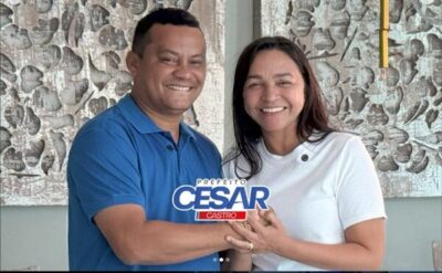 Prefeito de Cachoeira Grande, Cesar Castro se reune com a senadora Eliziane Gama