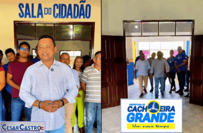 Prefeitura de Cachoeira Grande, Inaugura a nova Sala do Cidadão!
