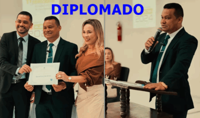 Releito a prefeito Cesar Castro é diplomado para mais quatro anos de mandato em Cachoeira Grande