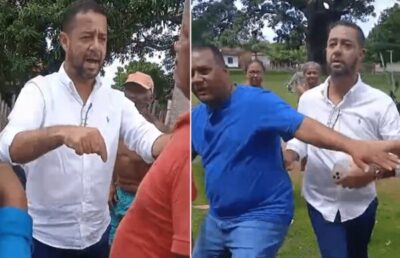 Confusão em Cajari, entre prefeito e moradores de um povoado por instalação de bomba d’água doada por marido de deputada