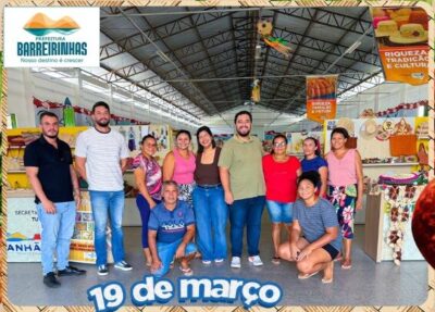 Prefeito de Barreirinhas, Vinicius Vale, comemora o “Dia do Artesão”