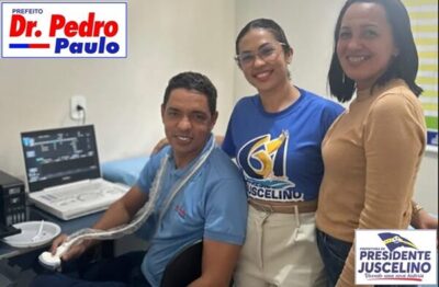 Prefeitura de Presidente Juscelino, avança na saúde da zona Rural!