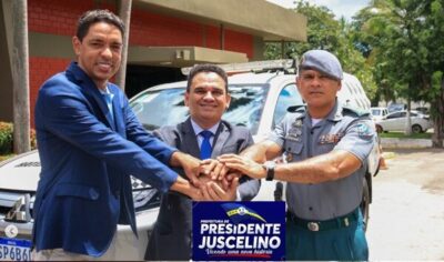 Prefeito Dr. Pedro Paulo recebe nova viatura para reforçar a segurança em Presidente Juscelino