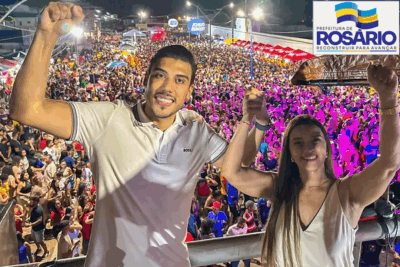 População de Rosário, tem o primeiro grito de carnaval, na gestão Jonas Magno