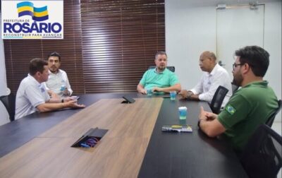 Prefeito Jonas Magno, acompanhado de Secretários reuniu-se com o Secretário de Estado da Administração Penitenciária