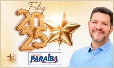 Prefeito Paraíba, deseja a todos os Morruenses um Feliz Ano Novo
