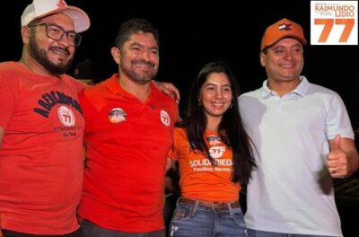 Raimundo Lídio, recebe apoio de politicos importantes!