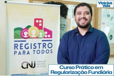 Prefeito de Barreirinhas, Vinicius Vale participa do Curso Prático em Regularização Fundiária