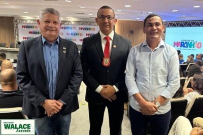 Prefeito de Icatu, Walace participa da posse dos novos policiais civis do Estado