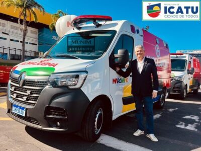 Prefeito Walace Azevedo, assina benefícios para Icatu, adquiridos no Encontro de Prefeitos e Prefeitas do Maranhão