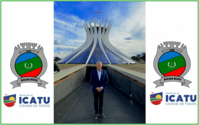 Prefeito Walace Azevedo visita Catedral Metropolitana Nossa Senhora Aparecida em Brasília