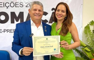 Prefeito Walace Azevedo (PSDB) é diplomado para o segundo mandato em Icatu/Ma